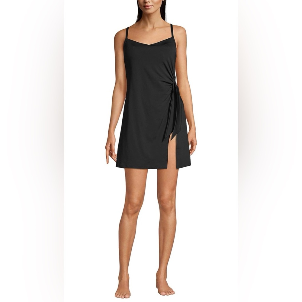 Lands’ End Sweetheart Swim Dress